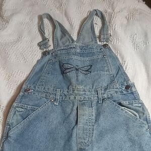 Vintage Embroidered Overalls